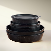 Essenttiel™ Cookware Set - Black