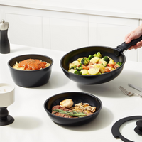 Essenttiel™ Cookware Set - Black