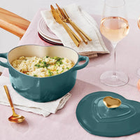 Essenttiel™ Heart-Shaped Cast Iron Pot