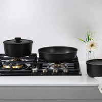 Essenttiel™ Cookware Set - Obsidian Black