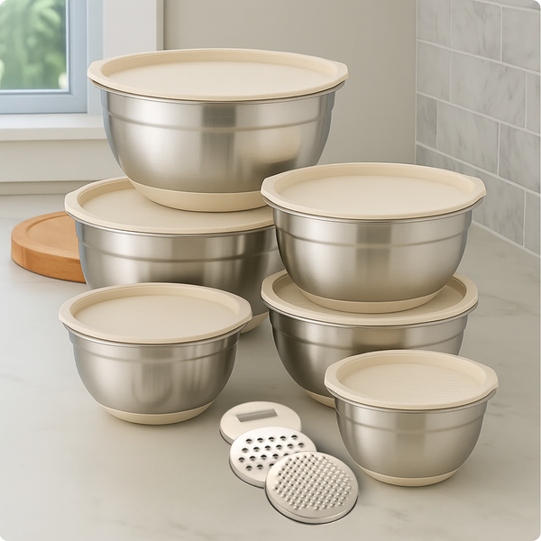 Essenttiel™ Stainless Steel Bowl Set
