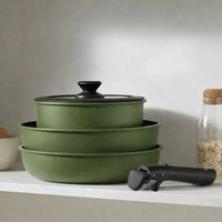Essenttiel™ Cookware Set - Emerald Green