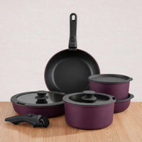 Essenttiel™ Cookware Set - Nebula Purple