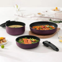 Essenttiel™ Cookware Set - Nebula Purple